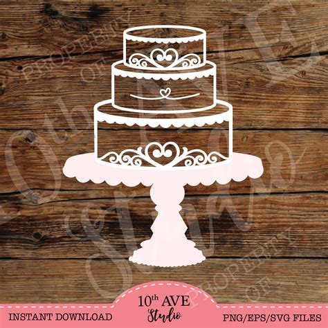 Download 713+ wedding cake svg free Silhouette